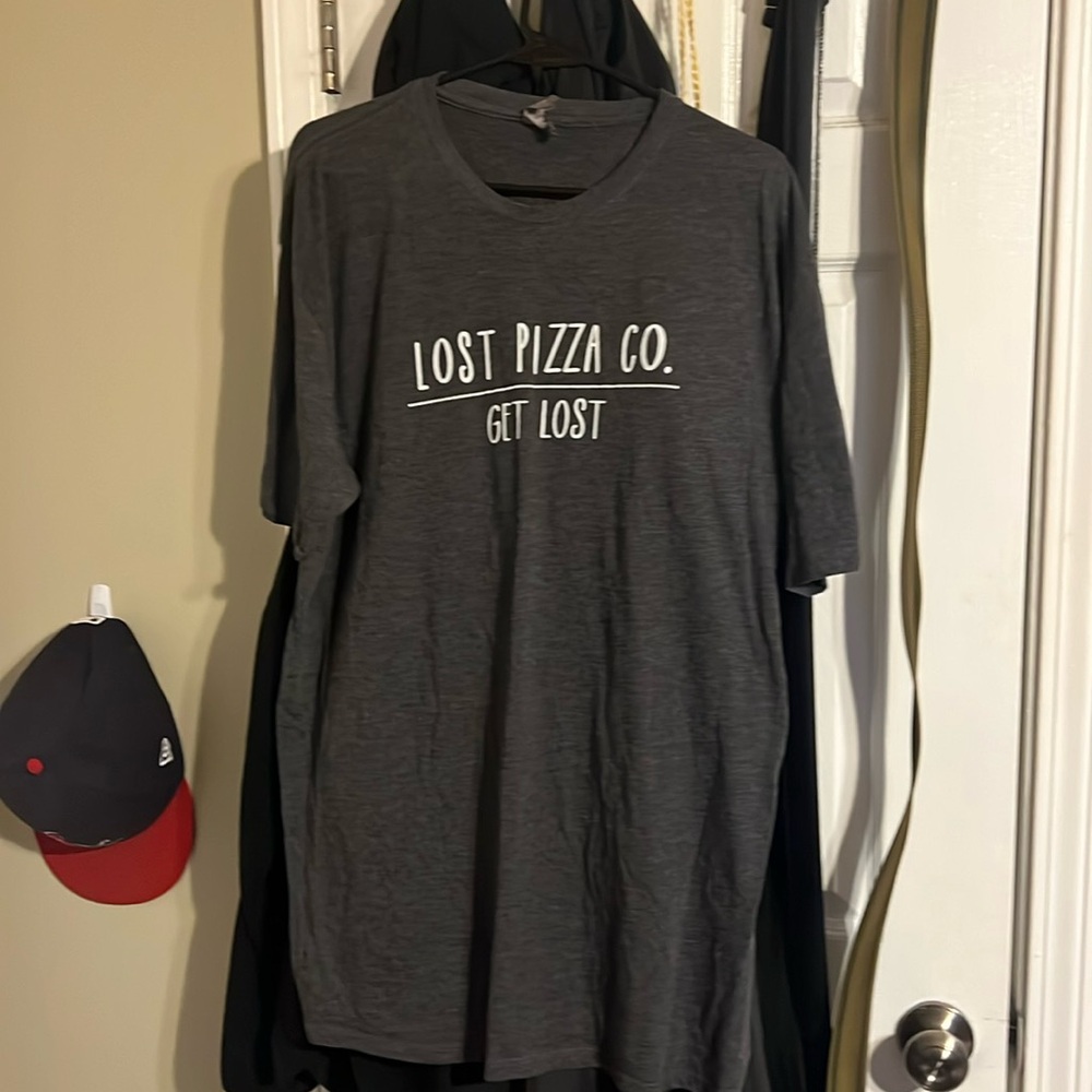 Lost Pizza Co “Get Lost” T-Shirt Dark Grey 2XL